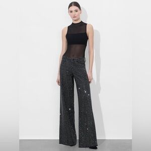 Alice Olivia TRISH EMBELLISHED JEAN $795